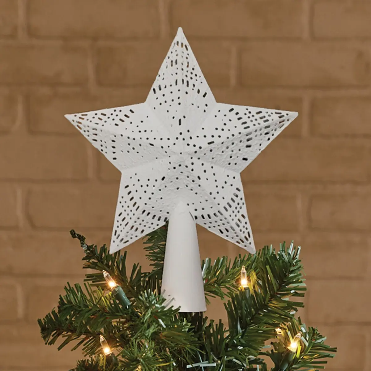 Star Tree Topper - White