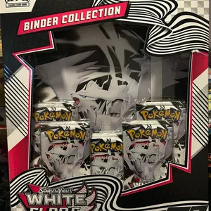 White Flare Binder Collection