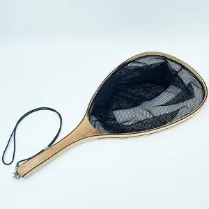Fish-Field Wooden Landing Net - WDLN001