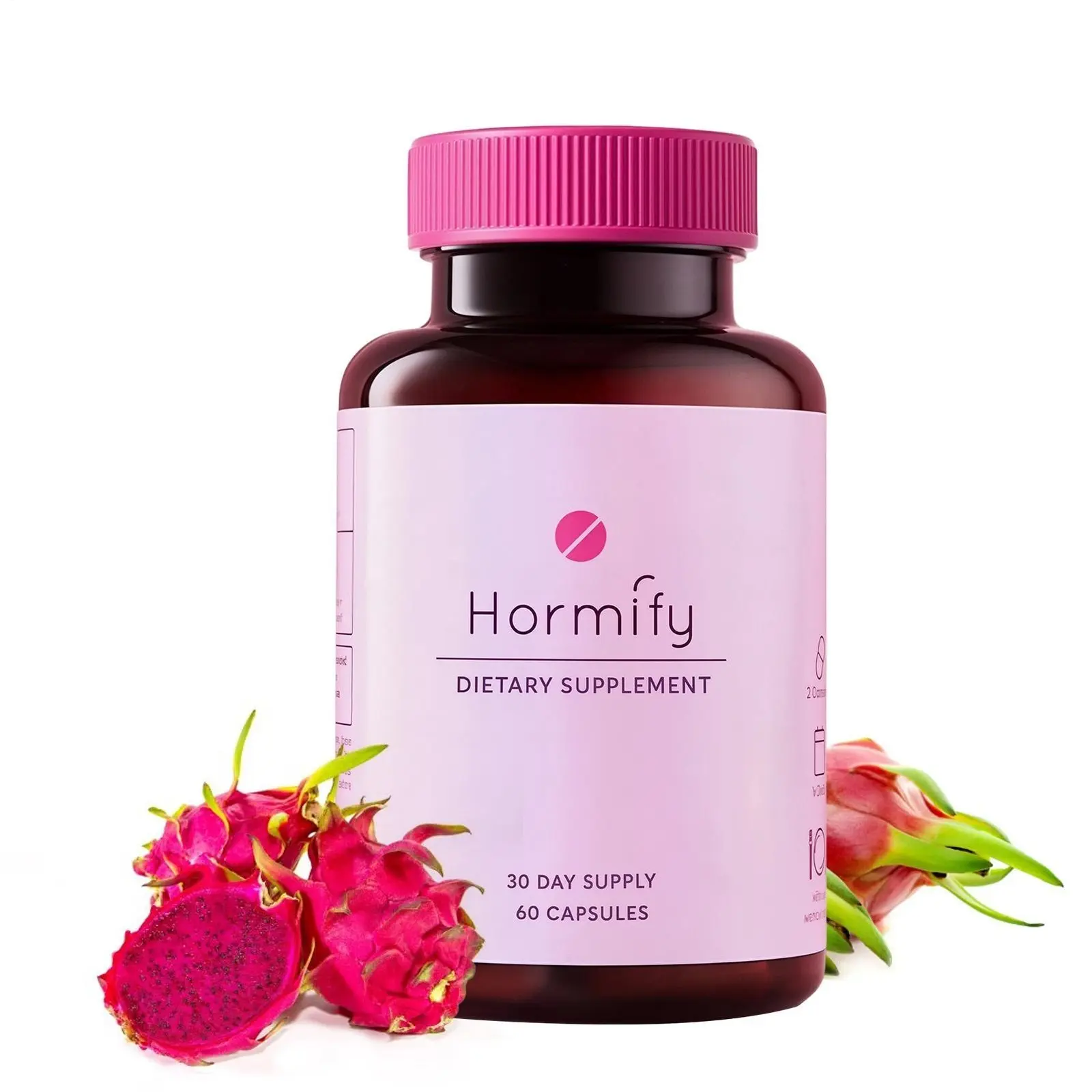 Hormify Women's Balance Digestive Support Capsules, Gut Health and Digestive Comfort, Daily Nutritional Supplement, 60 Capsules