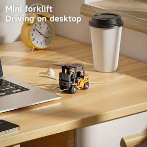 Construction Vehicle Toys, Mini Desktop remote conteol Toys, Release pressure