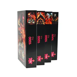Horror movie Halloween Puzzles Jigsaw Toys With 1000 Pieces Perfect for Home Decoration and Family Game Nights Puzzle 1/4 Box