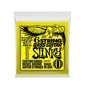 Ernie Ball Slinky 6-String Small Ball End 29 5/8 scale Bass Guitar Strings 20-90