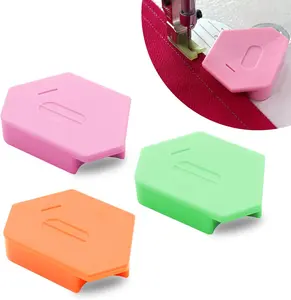 3 Pieces Multifunctional Polygonal Hemmer Guide with Scale, Universal Sewing Supplies Tool.