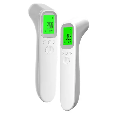 Portable Digital Infrared Forehead Thermometer - Kitchen Temporal Thermometer for Home Use, 1s Instant Read, Fever Alarm, Power Off Memory, Electric Operation toolupgrade