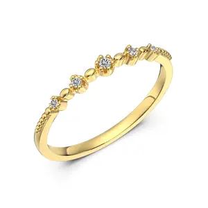 Dainty radiance Ring