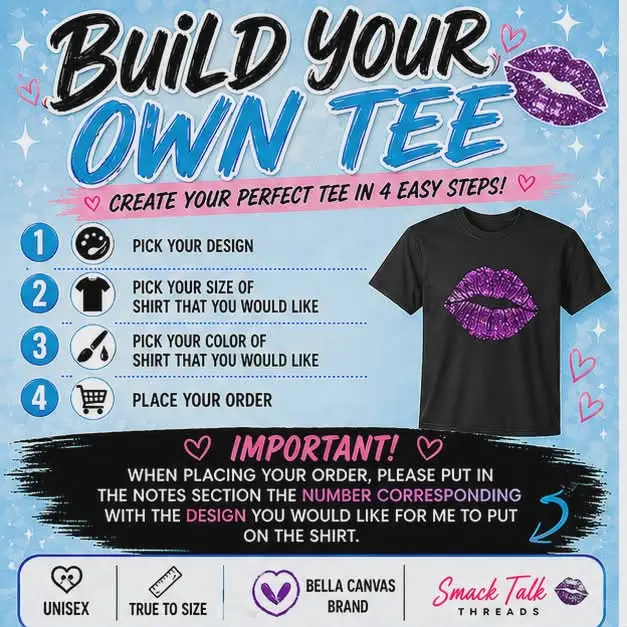 Build Your Own Bella + Canvas Short Sleeve Tee