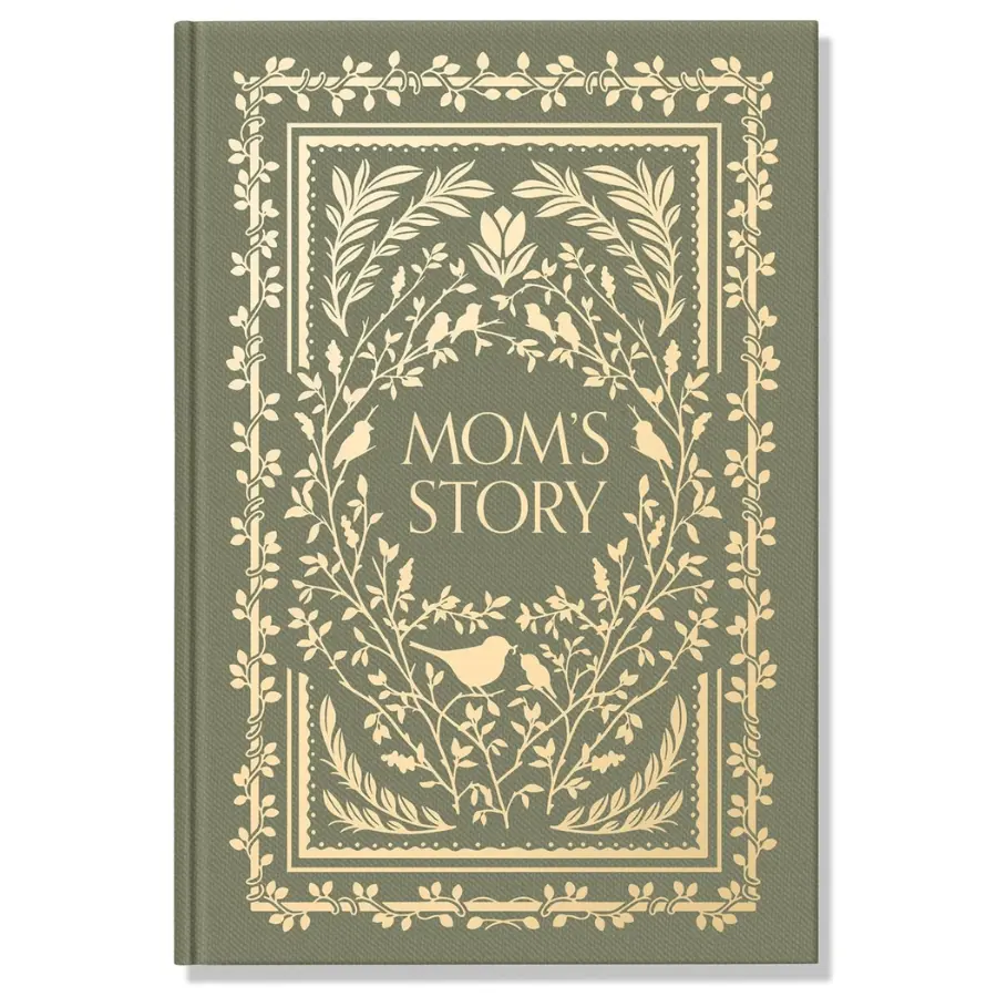 Memory Journal – Mom's Story: Family Keepsake Journal (Hardcover)