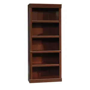 Sauder Heritage Hill Library Tall Adjustable Bookshelf with 5 Shelves for Home Office Living Room Study