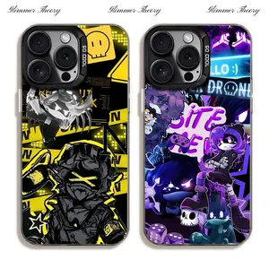 Hot Game Anime Murder Drones Phone Cases For iPhone 17 Promax Pro Air 16 Plus 15 14 13 12 11 Purple Black IMD Mattle Shockproof Dustproof Protective Cover Shells Gift For Birthday Christmas Valentine Halloween