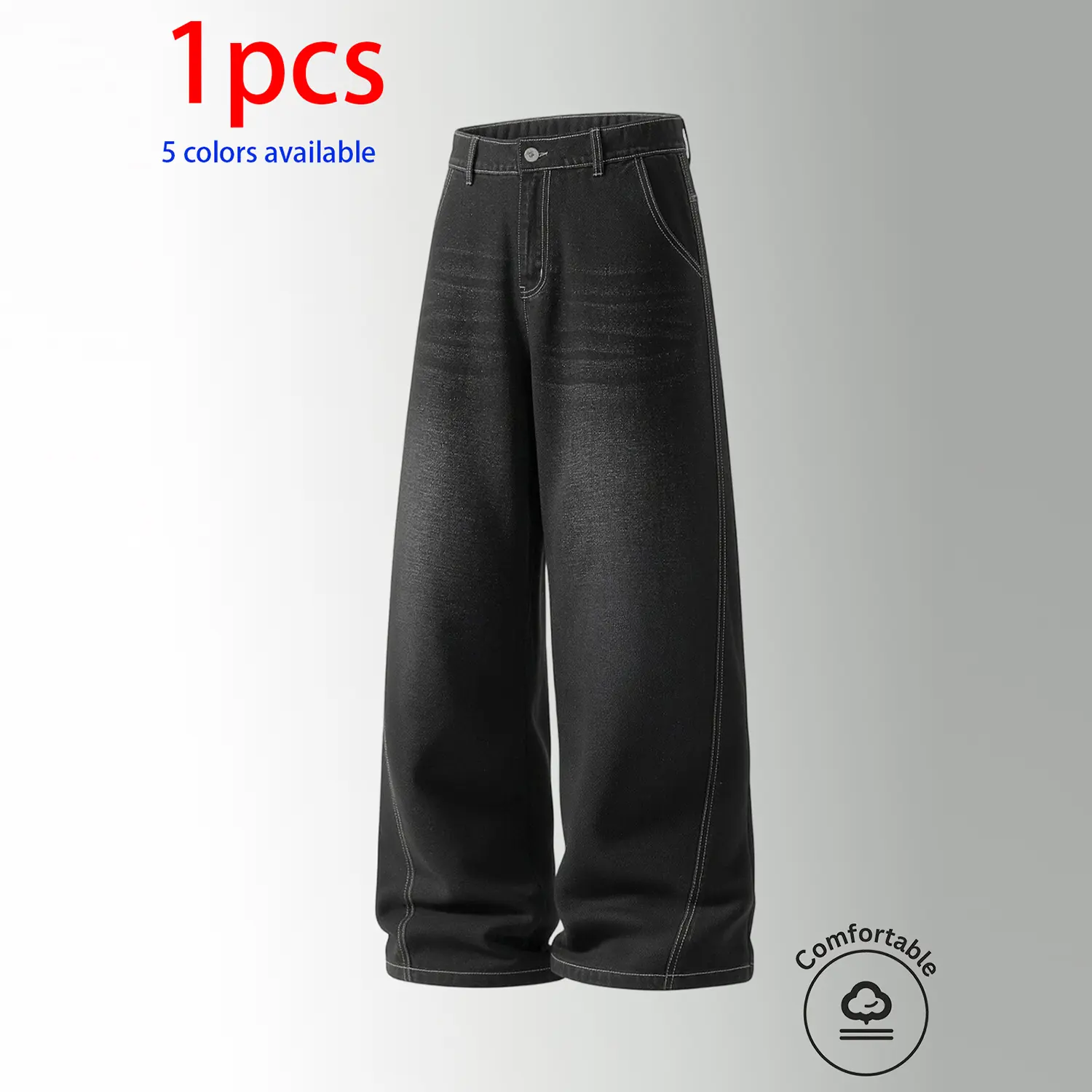 Black/Gray - 1 piece