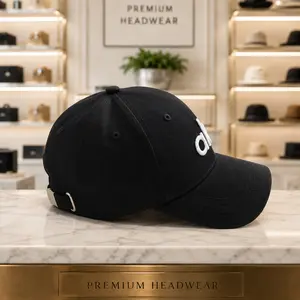 Performance District Trucker Hat, Black Baseball with Black Letter "O" Design - 100% Polyester, Sun Protection & Fit for Outdoor Running and Activities, Outdoor Headwear Minimalist Baseball Durable Woven cap