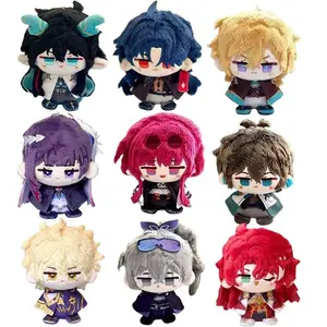 10cm Game Honkai: Star Rail Plush Blade Kafka Phainon Herta Jing Yuan Cute Plush Imbibitor Lunae Dolls Bag Pendant Keychain Gift