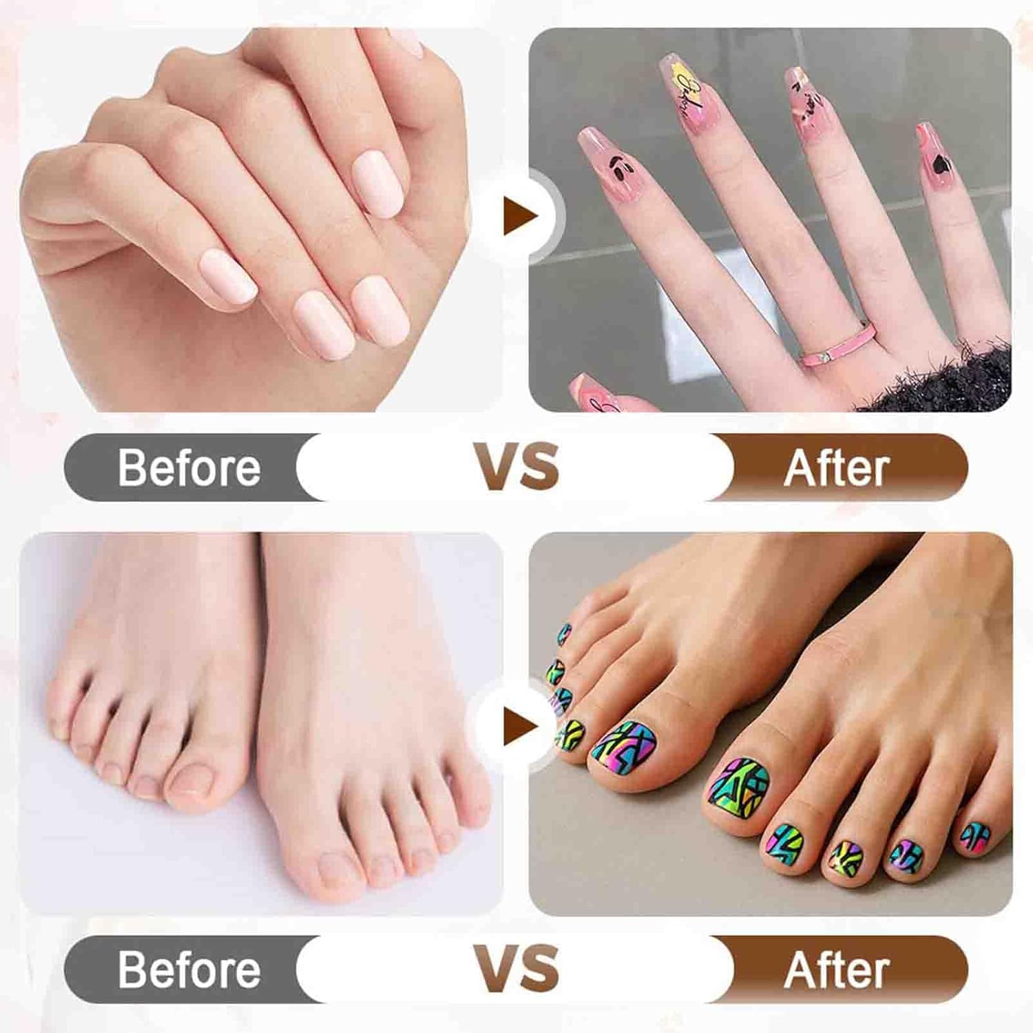 12-Color Nail Art Marker Set, Quick Drying Nail Doodle Pen for Acrylic Painting & 3D Dotting Embroidery, Manicure Tool for DIY Salon Nail Decoration