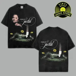 VINYL-Ariana Petal 2026 V8 New Album Heavy Metal Graphic T-Shirt, Eternal Sunshine Queen Music Graphic Hoodie, Pop Music Tee with Mexico Style