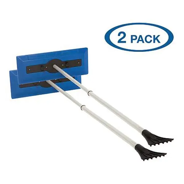 Snow Joe 18" Telescopic Snow Brooms - Set of 2 Snow Joe 18" Telescopic Snow Brooms - Set of 2