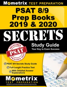 USED-PSAT 8/9 Prep Books 2019 & 2020 - PSAT 8/9 Secrets Study Guide, Full-Length Practice Test with Detailed Answer Explanations: [Includes Step-By-Step Re by Mometrix College Admissions Test Team (Paperback)