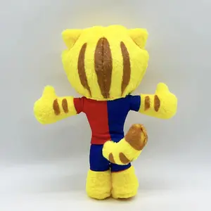 New 31CM Football Mascot Cat Plush Toy Football Plush Cat Mascot Football Cat Plush Toy The Bunny Doll Stuffed Animal Soft Toy #FFV