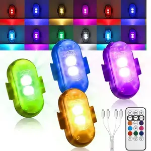 6Pack  LED Lights for Car, LED Anti-Collision Lights for Car, Motorcycle, Bike