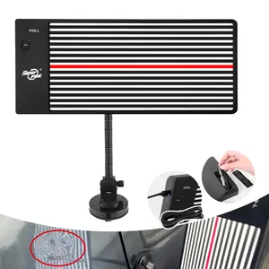 Super PDR Paintless Dent Repair Removal LED Reflector Line Board Light Scratch Tool for Car Body Repair, Three Adjustable Brightness Levels,360-Degree RotationBattery Not Included