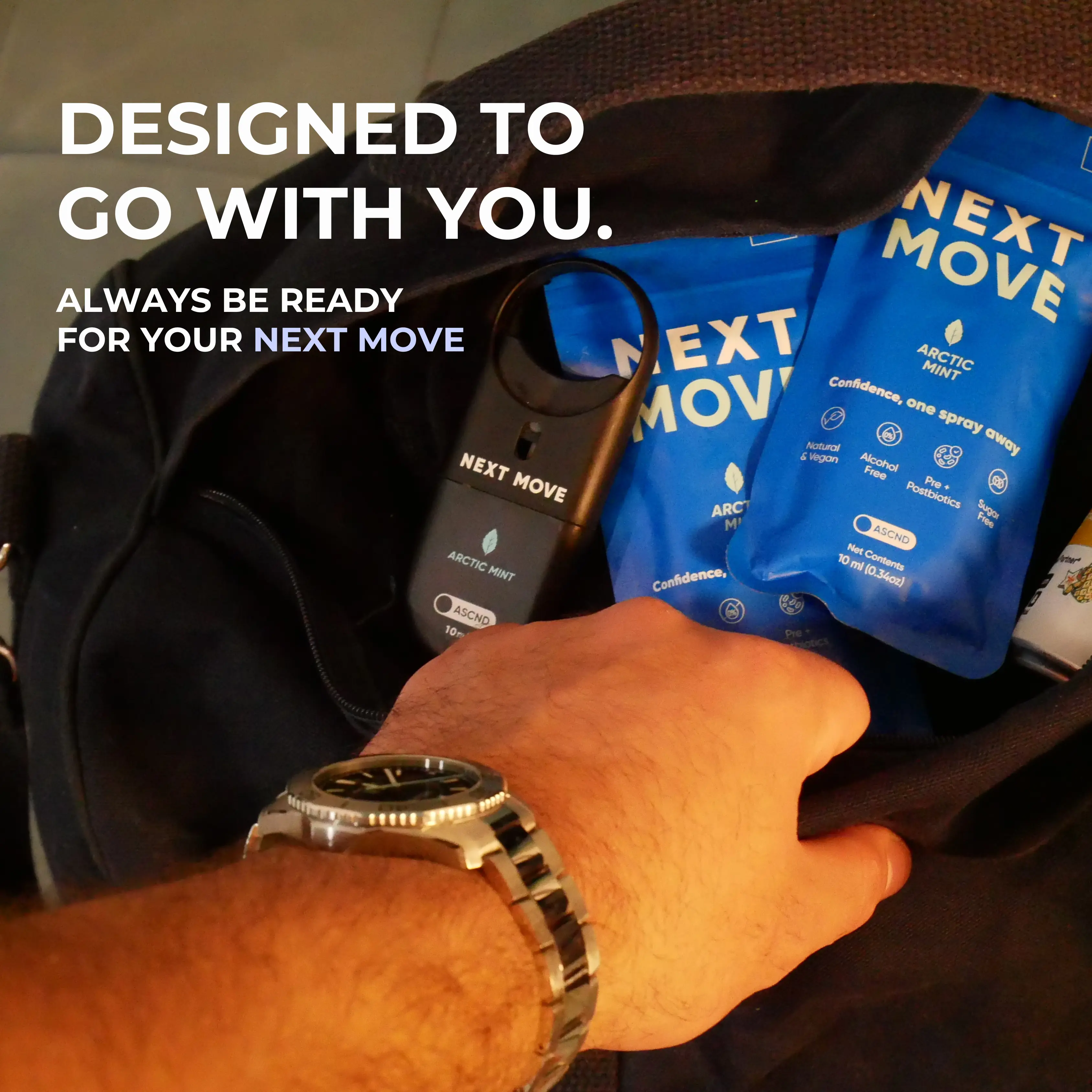 The Next Move Discovery Set | Breath Spray (Probiotics + Zinc