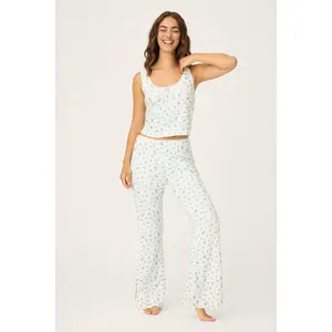 P.J. Salvage More Amour Ditsy Floral Pointelle Pant
