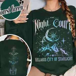 Velaris The Night Court ACOTAR Sweatshirt, Court of Dreams Shirt, SJM Bookish Tee P