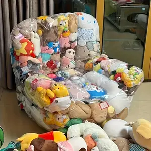 DIY Doll Storage Sofa Storage Bag, Space-Saving Multifunctional Stool, Suitable for Bedroom, Living Room and Holiday Gift Durable Home Decoration, Doll Storage, Birthday Gift, Halloween Decoration, Game Room Storage Box