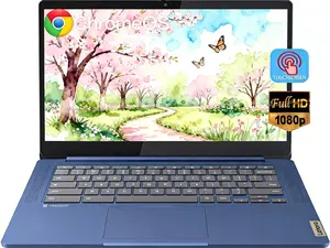 Lenovo 14” FHD Touchscreen Laptop |  64GB eMMC | MediaTek 8-Core | Free 256GB SD Card + Branded Mouse