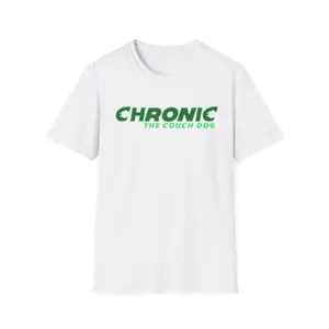 Funny Chronic Smokers Unisex Softstyle T-Shirt, Sonic the Hedgehog Gift, Weed Lover Tee, Marijuana Shirt, Pot Smoking Apparel
