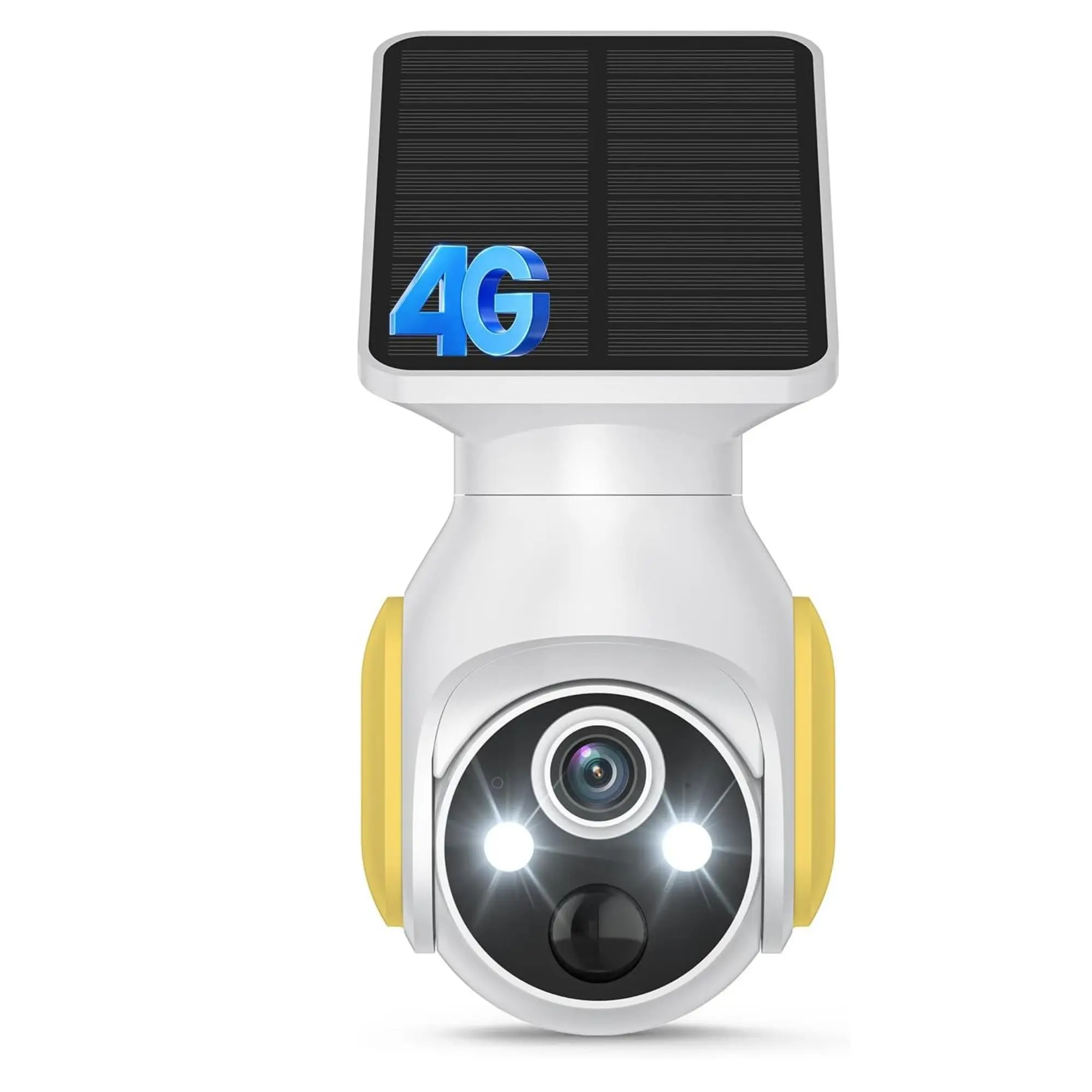 1080p Security Camera Wireless with Solar Panel, AI Human Detection, 2-Way Audio, Color Night Vision, Cloud Storage (Sold Separately), Indoor/Outdoor Surveillance Bullet Cam