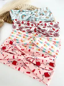 Nurse Twist Headband: Handmade Wide Knotted Headband