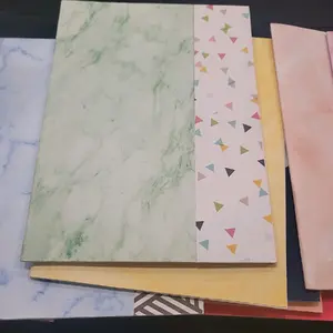 (TikTok Live) Marble Design Blank Page Notebook