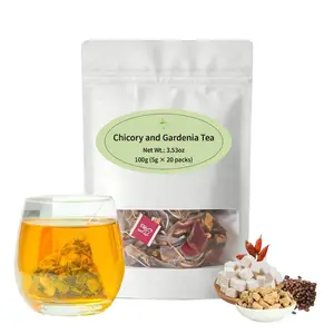 Chrysanthemum & Honeysuckle Herbal Tea (20 Bags) – Floral Infusion, Naturally Caffeine-Free, Sugar-Free, Vegan, Smooth & Light Taste