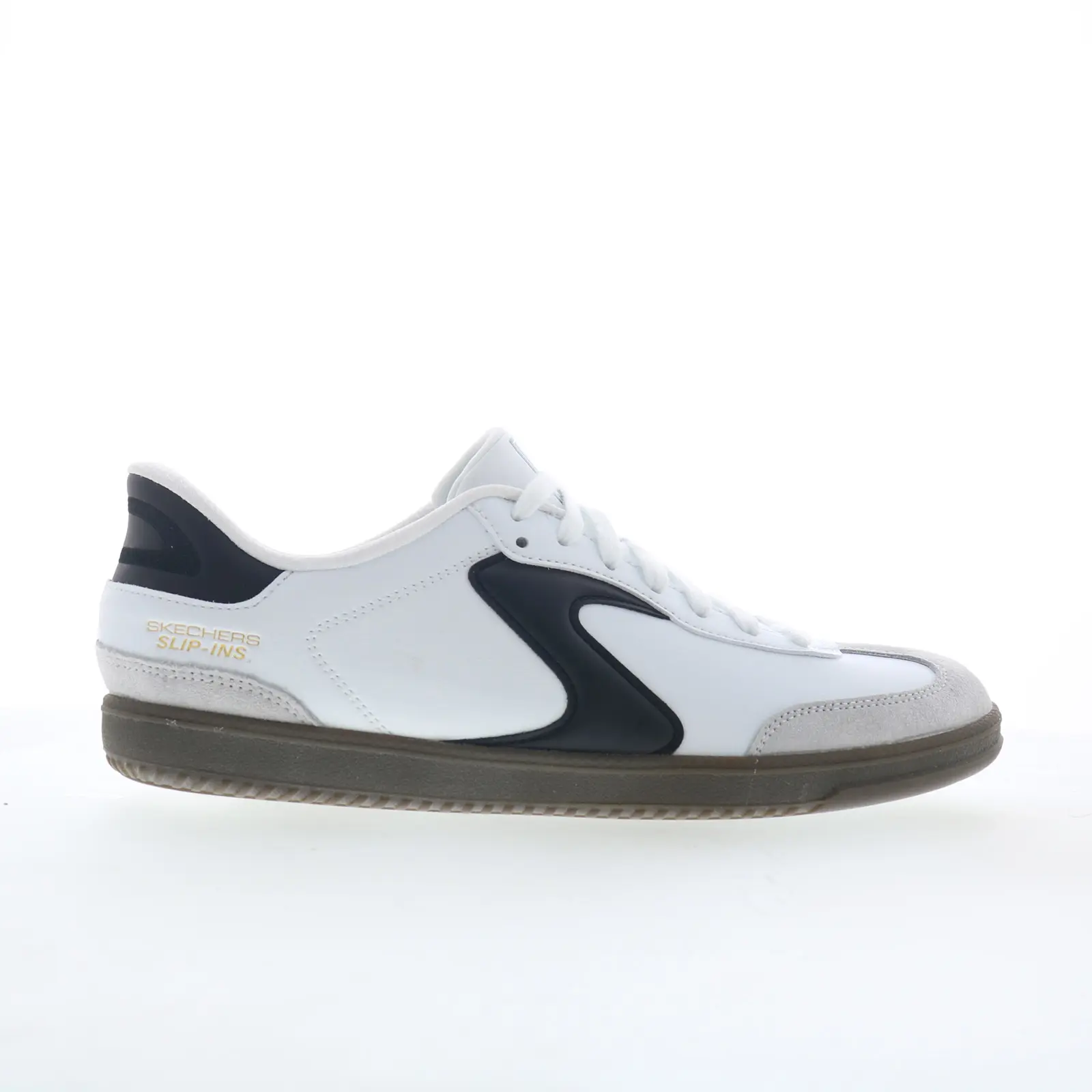 Skechers Hotshot - Relegate 254154-WBK Mens White Lifestyle Sneakers Shoes
