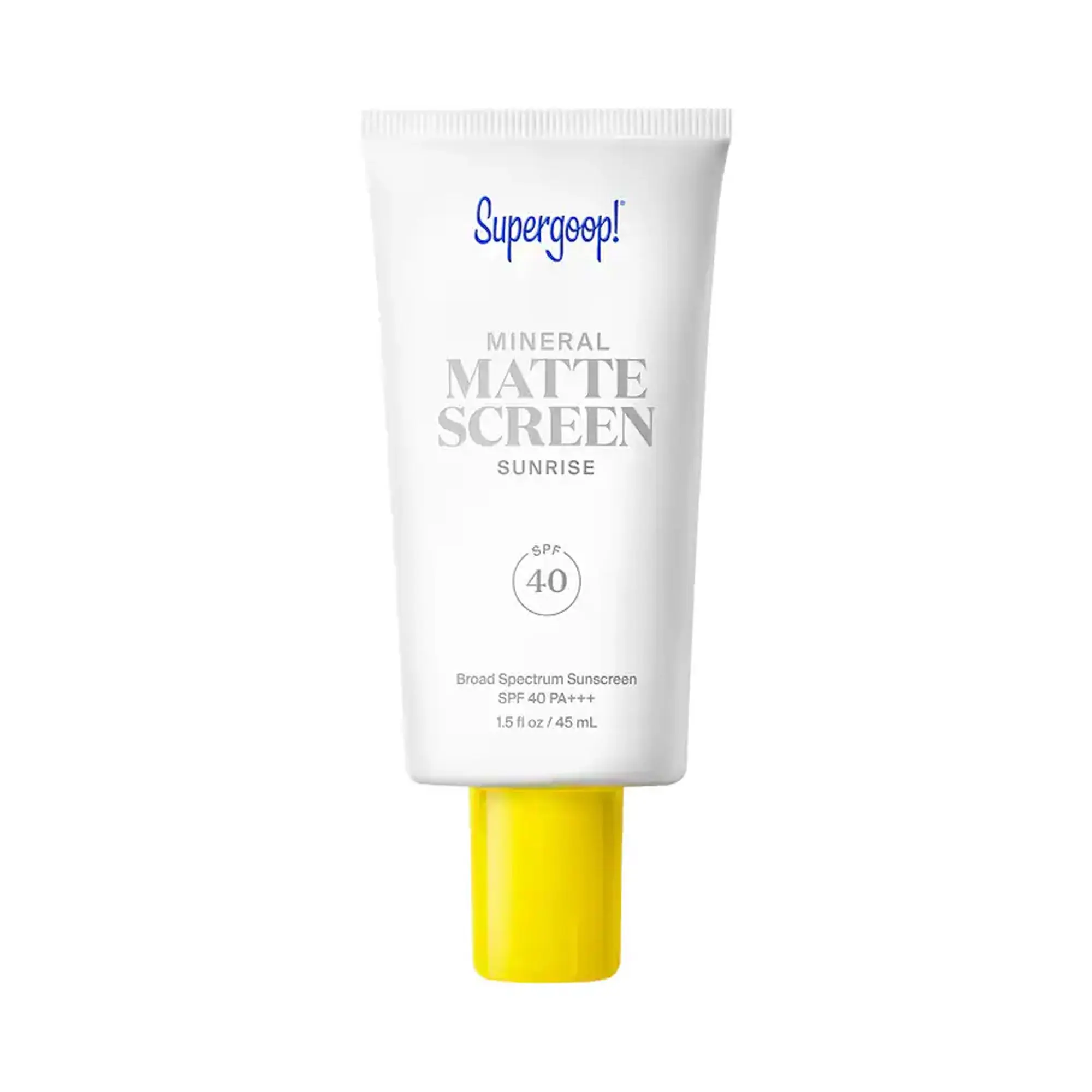 Supergoop! Mineral Mattescreen Facial Titanium Lightweight Daily Sunscreen, SPF 40 Supergoop! Mineral Mattescreen Facial Titanium Lightweight Daily Sunscreen, SPF 40