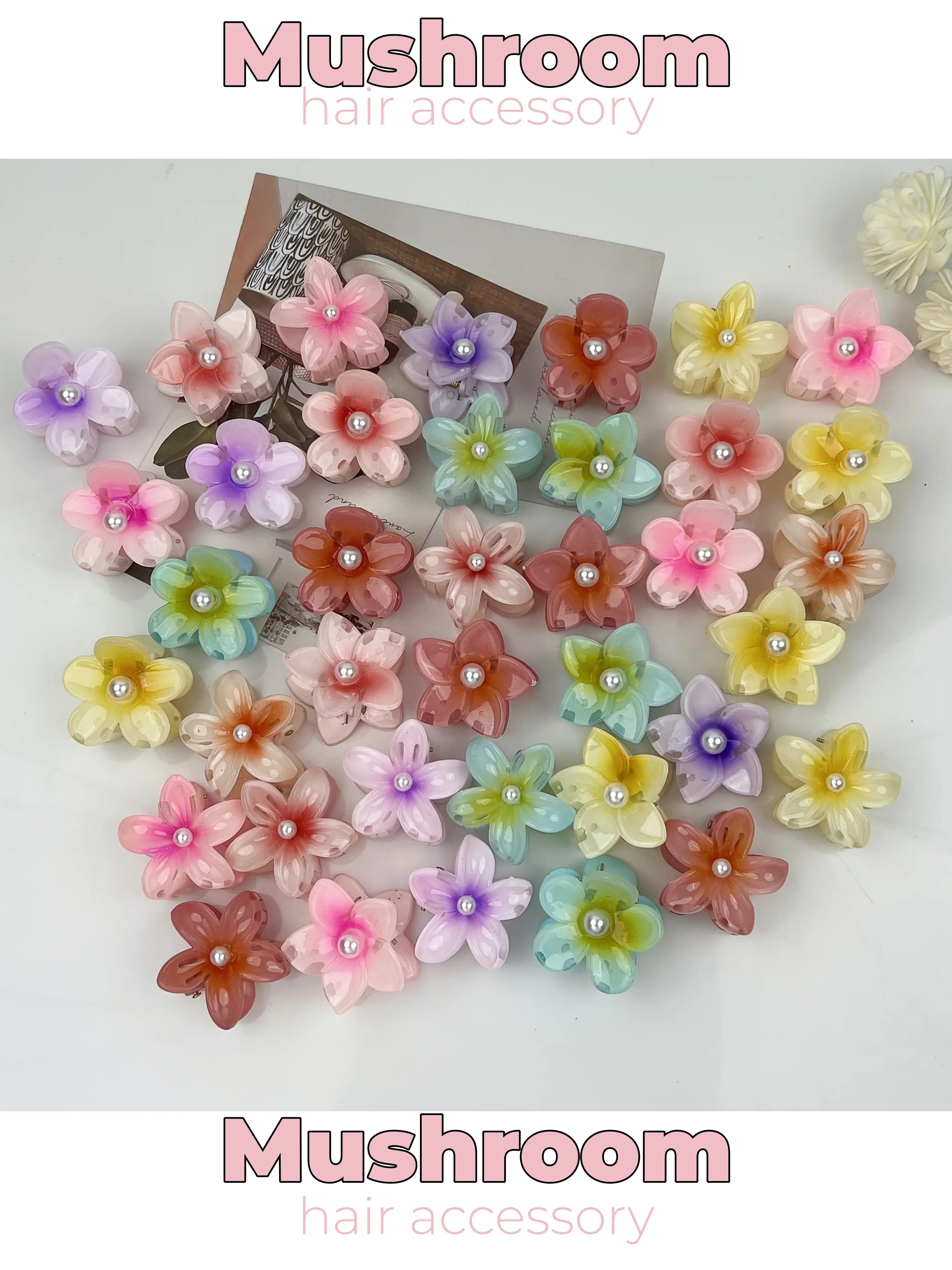 38 piece set, dopamine hair accessory combination, sweet girl hair clip, strong clamping force without damaging hair, sturdy and not easy to break, suitable for various hairstyles, can be used for holiday parties, a great choice for gifts