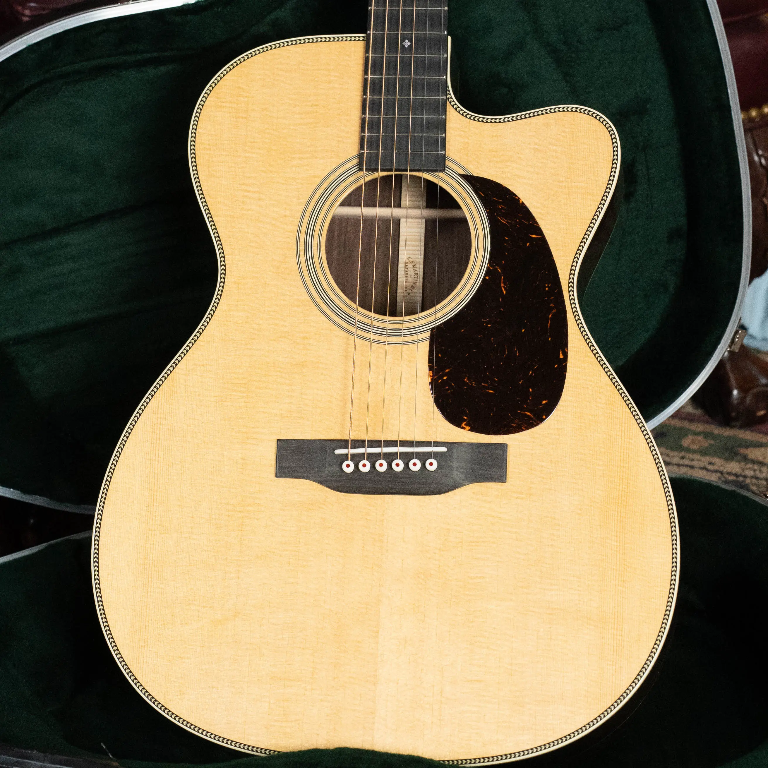 Martin Custom Shop Spruce/Cocobolo Custom "OOO/OM" Body Acoustic Guitar #2353