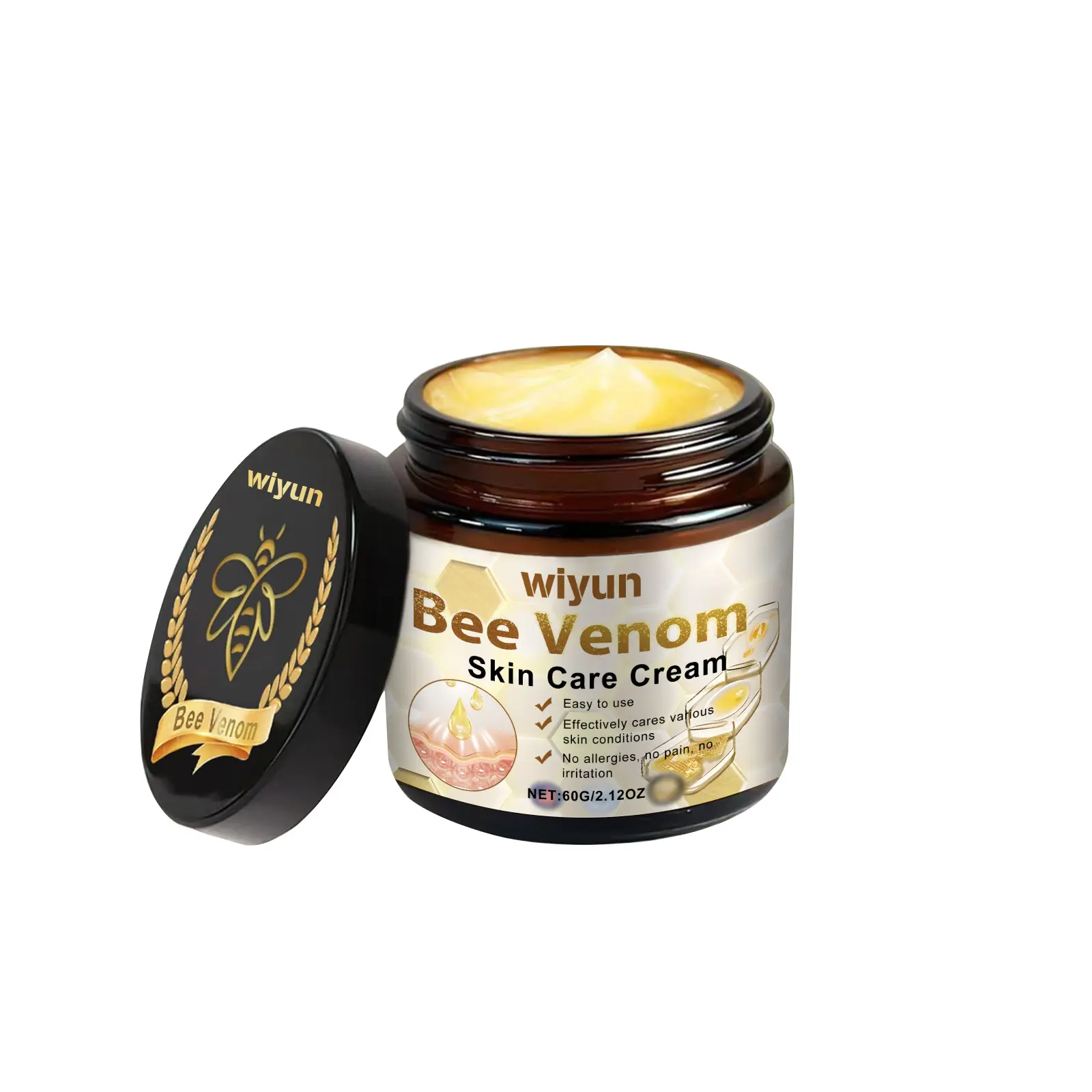 Gentle Herbal Skin Care Cream with Phellodendronamurense Bark Extract, Deep Moisturizing Repair, Daily Face Moisturizer for All Skin Types
