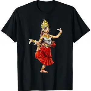 Cambodian Khmer Traditional Dance Girl Apsara Cambodia T-Shirt