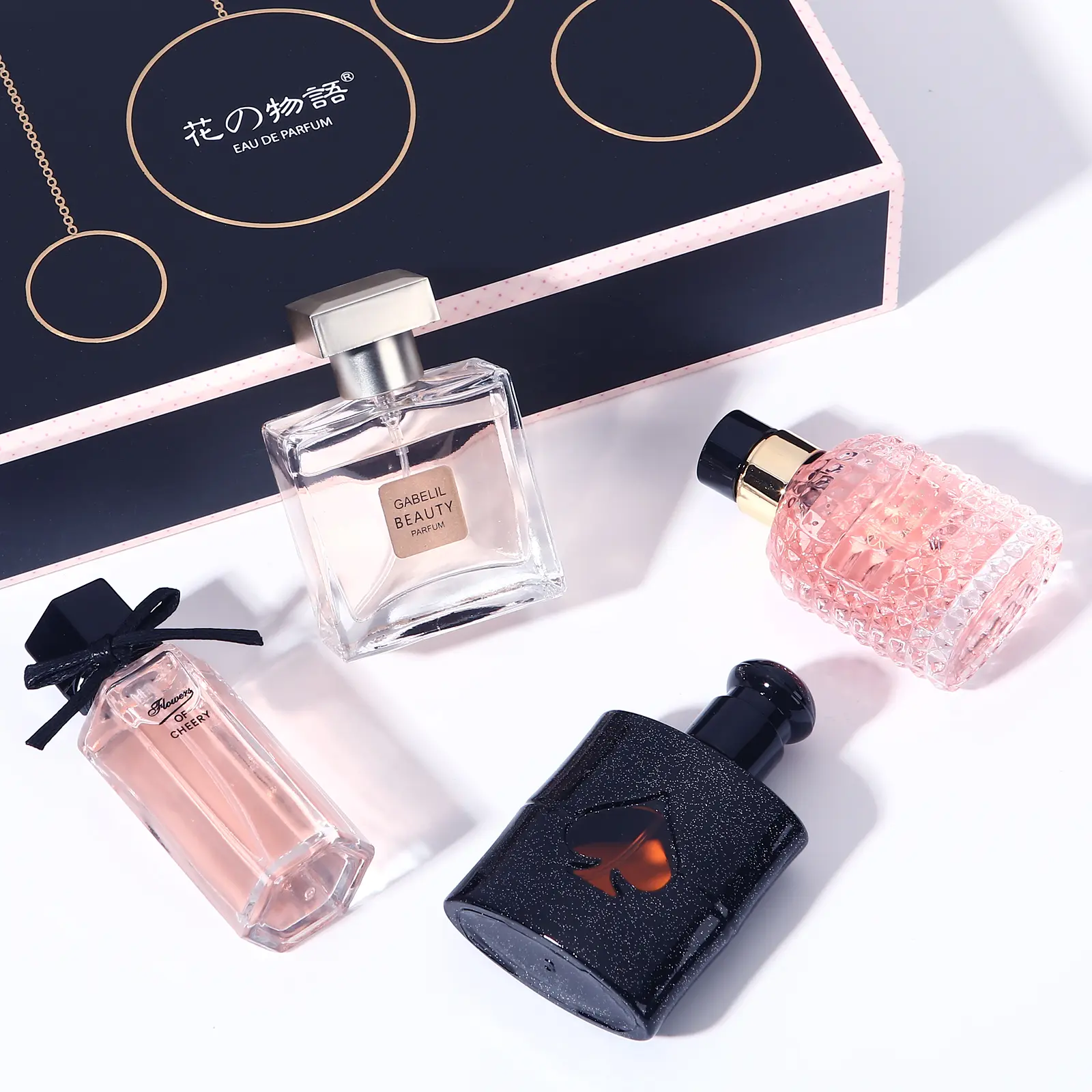 Women's EDP Fragrance Set - 4 Floral & Fruity Scents, 105ml (3.5oz) Total in Gift Box, Elegant Timeless Option for Gifting or Personal Use, Gift Sets For Women