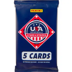 2025 Panini Stars & Stripes Baseball Blaster Pack (5 Cards)
