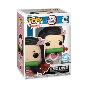 Funko Pop! Demon Slayer - Nezuko Kamado Running #1264 Exclusive (Sticker may vary) Collectible Pop Vinyl Figure