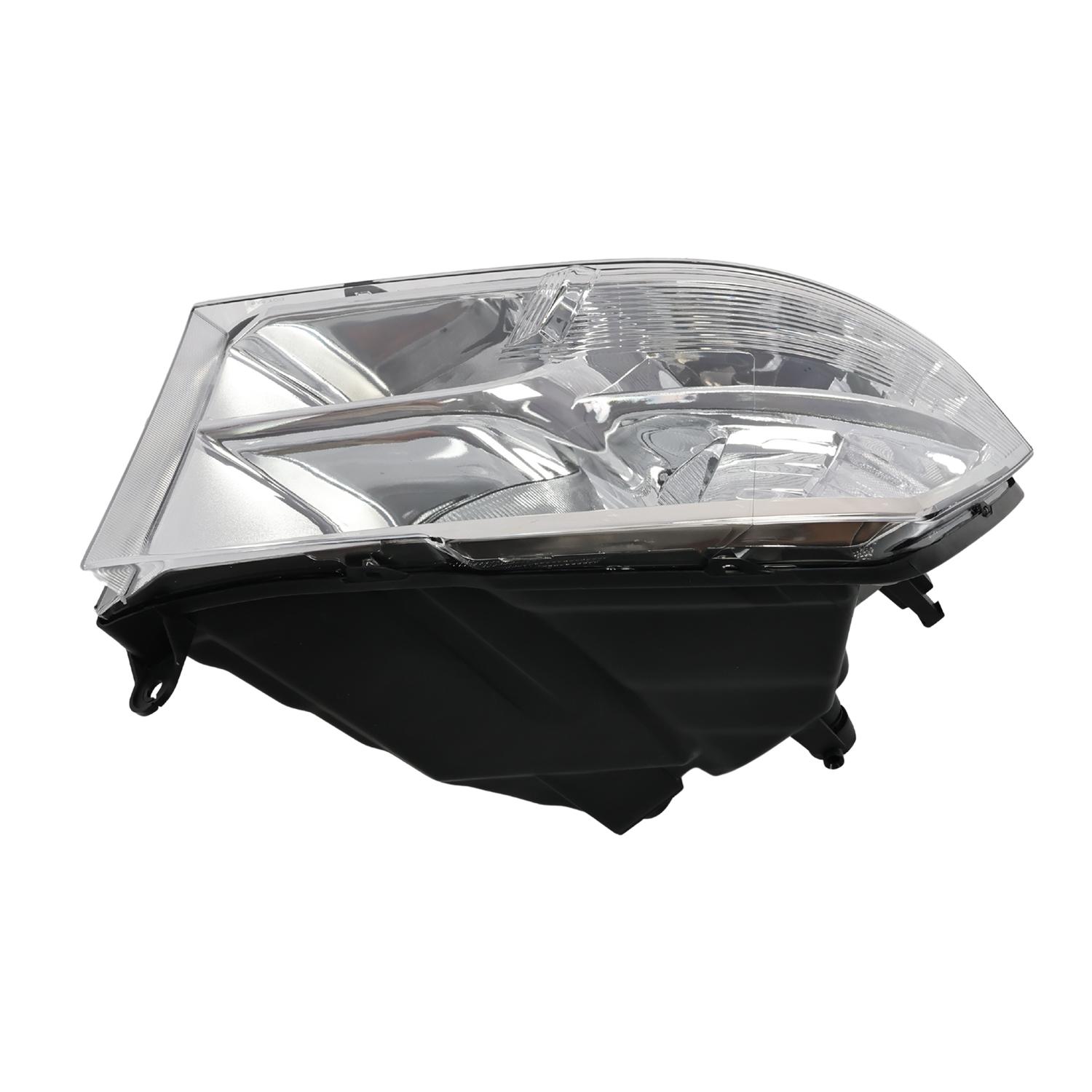 Nakkaa Halogen Headlight Assembly Pair, Direct Replacement for 2009-2018 Dodge Ram 1500/2500/3500/4500/5500 Factory Quad Headlight Models ,Chrome Housing Clear Lens,  Driver & Passenger Side
