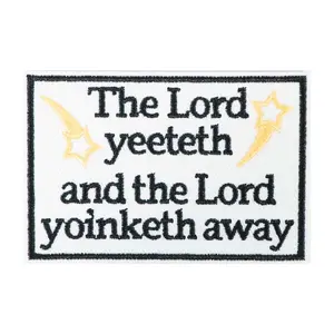 Embroidered Patch Sticker, Back Adhesive Iron-On Applique, Suitable for Clothes Jackets Hats Accessories, Decorative Element