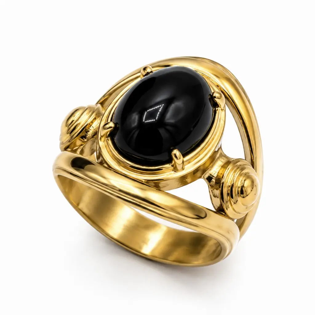 Black Patrick Ring