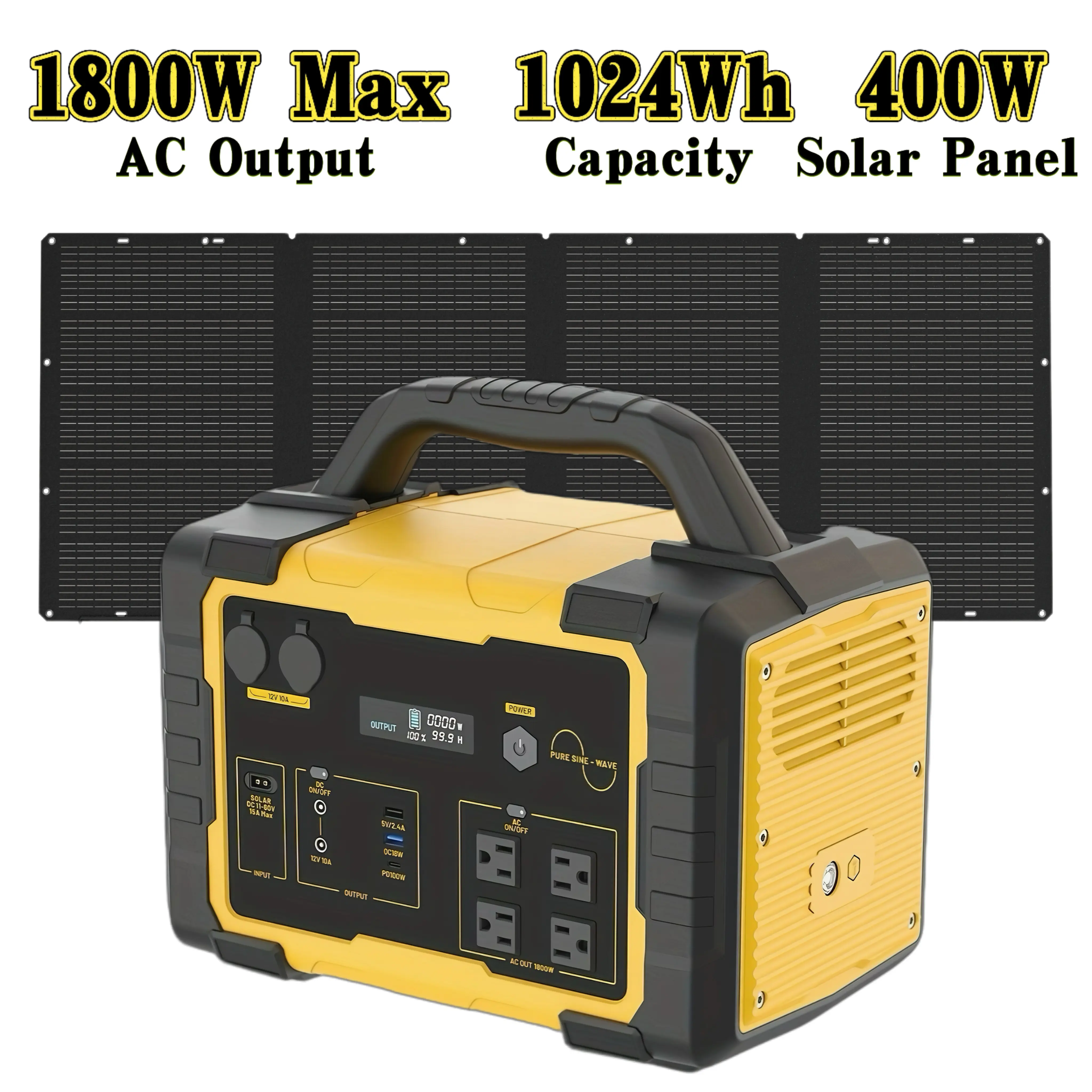 1800W*400 solar panel