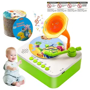 Voice Recorder Music Box Story Machine, Vintage Soundbox Gift for Holidays Birthdays Christmas, Unisex Non-Button Cell Battery