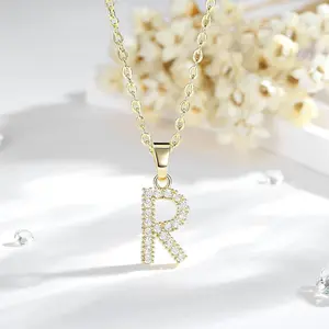 Initial "R" Pendant