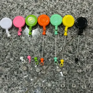 Beadable Badge Reel on Live